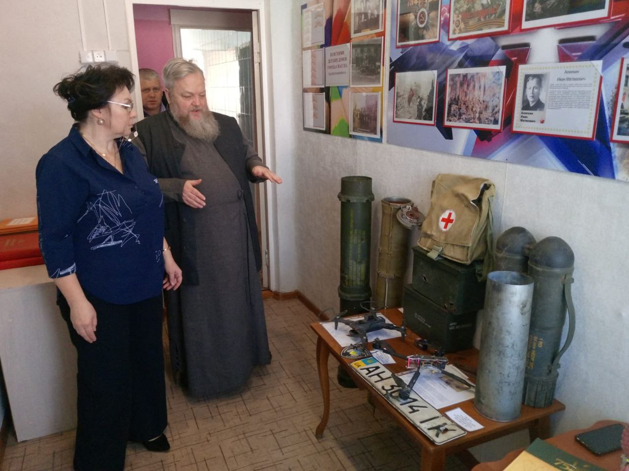 В Спасске создан музей выпускников детского дома — участников специальной военной операции В Спасске создан музей выпускников детского дома — участников специальной военной операции