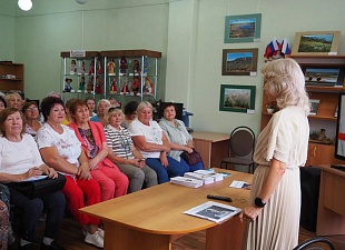 Пензенские активисты «серебряного» возраста встретились с врачом-гериатром